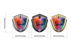 Emblema Metal Badge Finitura Lucida Personalizzabile